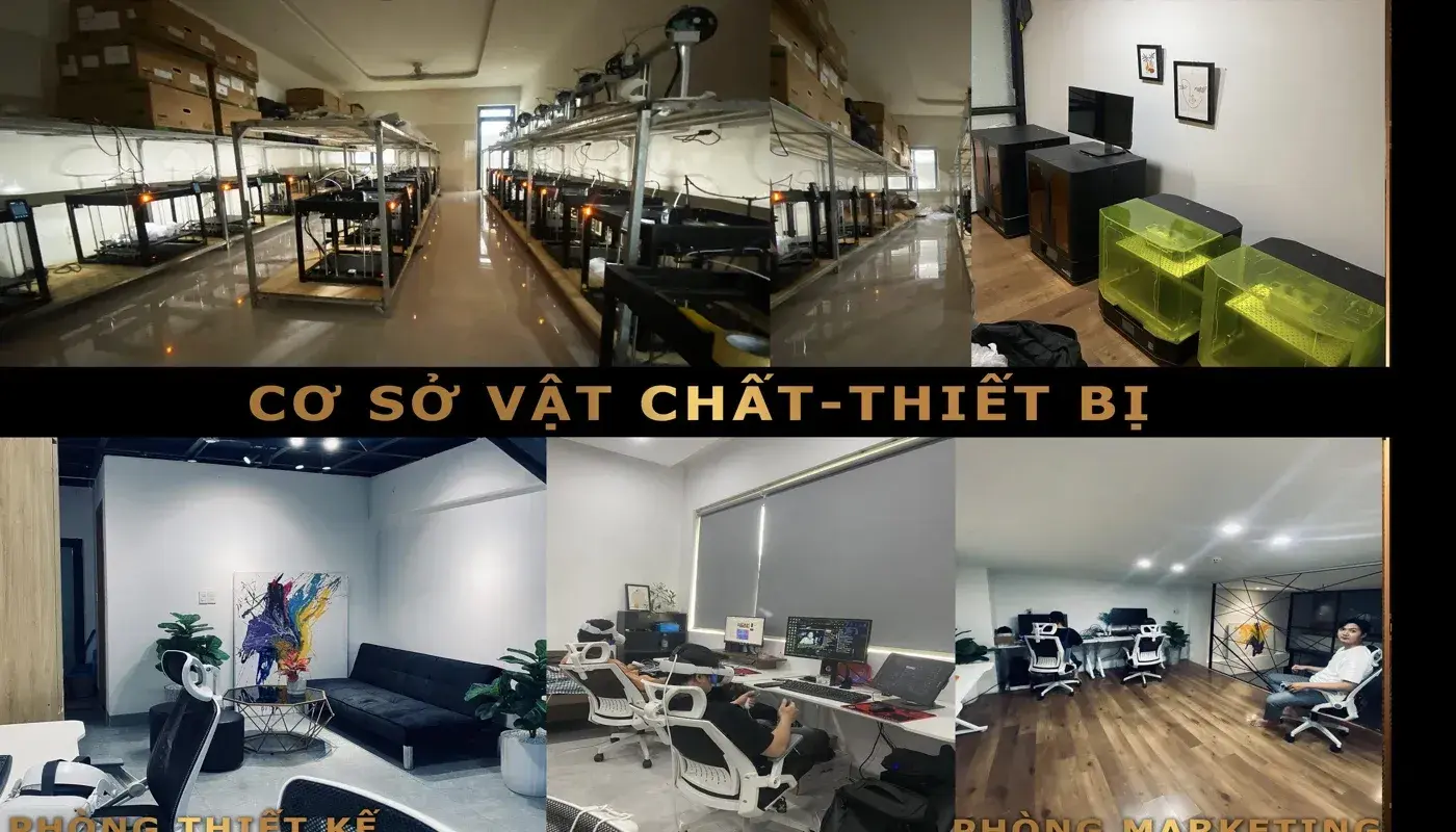 Cơ sở vật chất và thiết bị được giới thiệu trong hồ sơ năng lực trang 2